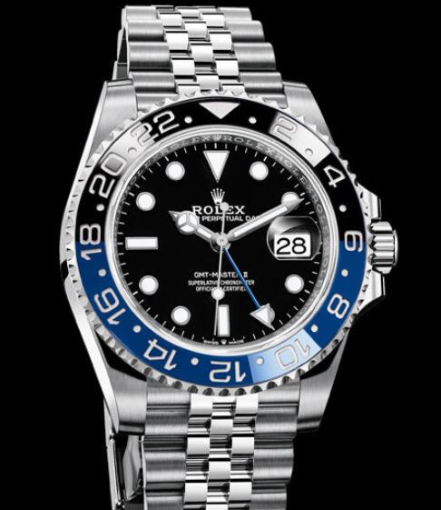 Rolex Oyster Perpetual Watches GMT Master II 126710BLNR Oystersteel Black and Blue Cerachrom Bezel