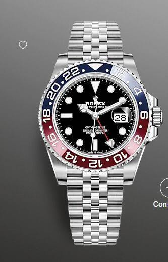 Rolex GMT Master II Watch Replica Oystersteel 126710BLRO 0001