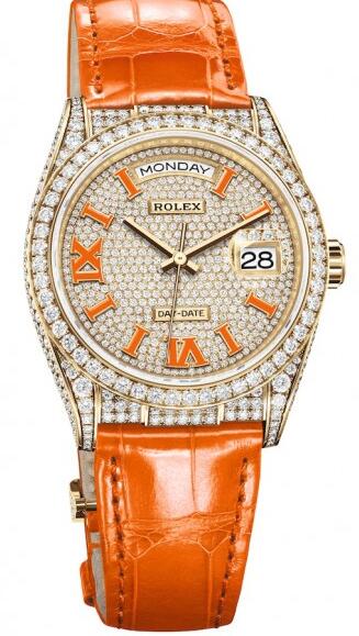 Rolex Day Date Day Date 36mm Yellow Gold 128158rbr 0002 Copy Watch