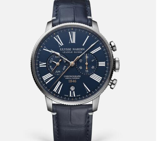 Replica Ulysse Nardin Torpilleur Annual Chronograph 44mm Watch 1533 320LE 3A 1751B