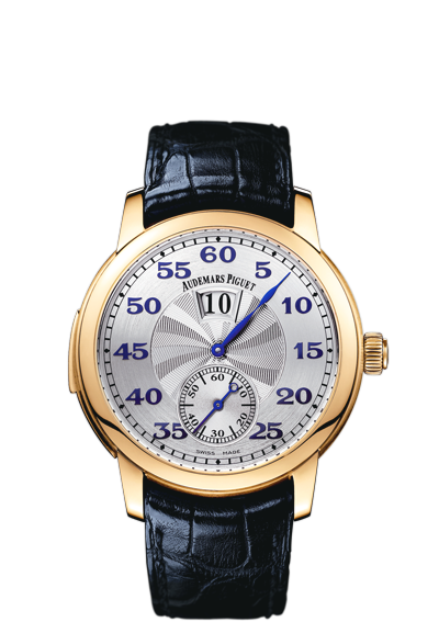 Replica Audemars Piguet Jules Audemars Watch MINUTE REPEATER JUMPING HOUR AND SMALL SECONDS 26151OROOD002CR02