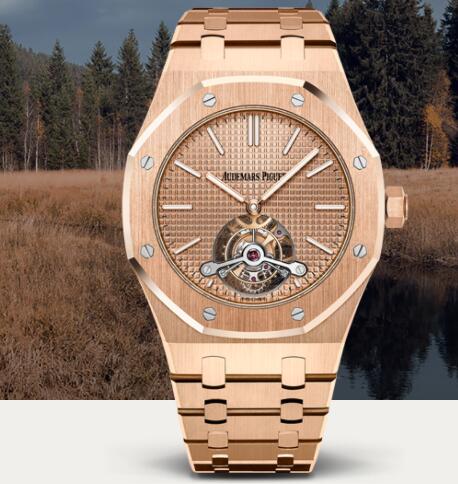 Audemars Piguet Royal Oak TOURBILLON EXTRA THIN Replica Watch 26515OROO1220OR01