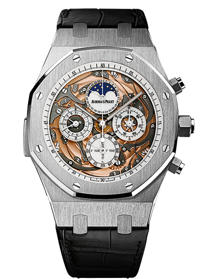 Replica Audemars Piguet ROYAL OAK Watch ROYAL OAk OPENWORKED GRANDE COMPLICATION 26552BCOOD002CR01