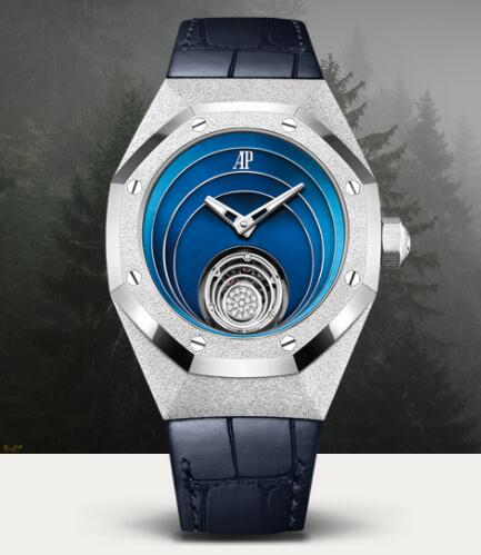 Audemars Piguet ROYAL OAK CONCEPT FROSTED GOLD FLYING TOURBILLON Watch Replica 26630BCGGD326CR01