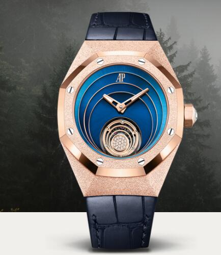 Audemars Piguet ROYAL OAK CONCEPT FROSTED GOLD FLYING TOURBILLON Watch Replica 26630ORGGD326CR01