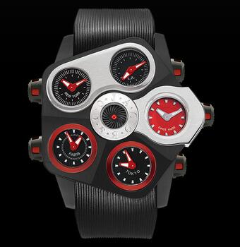 Jacob & Co Grand Five Time Zone Replica Watch 33010011NSKA4NS