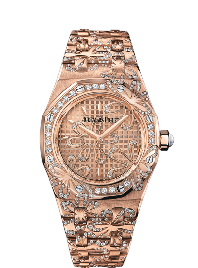 Replica Audemars Piguet LADIES COLLECTION ROYAL OAK OFFSHORE Watch QUARTZ 67617ORZZ1235OR01