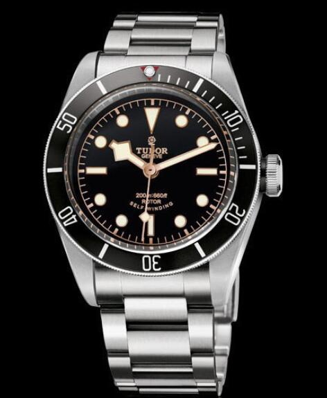 Replica Tudor Watch Tudor Heritage Black Bay Black 79220N Steel Black Dial Steel Bracelet