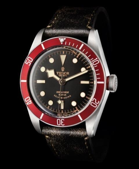 Replica Watch Tudor Heritage Black Bay Heritage 79220R Steel Leather Bracelet