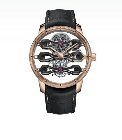 Girard Perregaux Tourbillon with Three Flying Bridges Replica Watch 99296 52 001 BA64