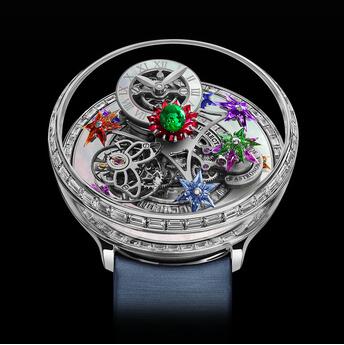 Jacob & Co Fleurs de Jardin White Diamonds Replica Watch AF32130BCAAABSAA