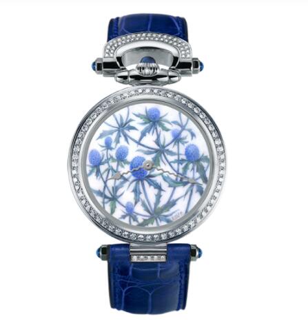 Bovet Fleurier Watch Replica Ladies fired enamel miniature painting by Ilgiz F AF39555 SD123