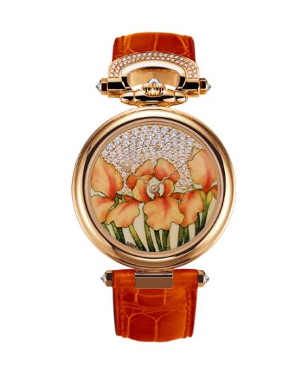 Bovet Fleurier Watch Replica Ladies fired enamel miniature painting by Ilgiz F AF39557 S02