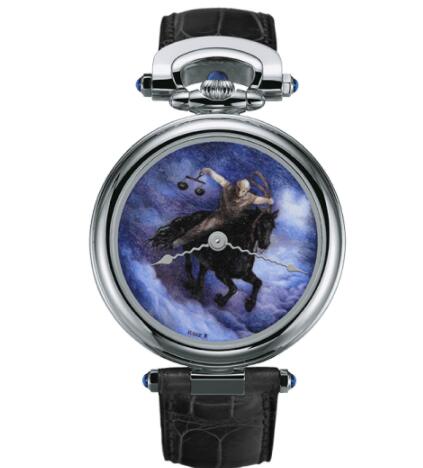 Bovet Fleurier Watch Replica Gentlemen fired enamel painting by Ilgiz F AF43592