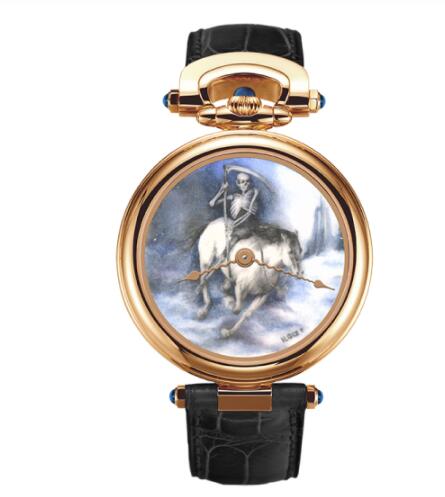 Bovet Fleurier Watch Replica Gentlemen fired enamel painting by Ilgiz F AF43593