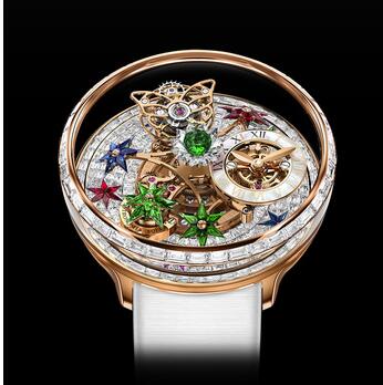 Jacob & Co Fleurs de Jardin Full Baguette Replica Watch AF92140BDAAABALA