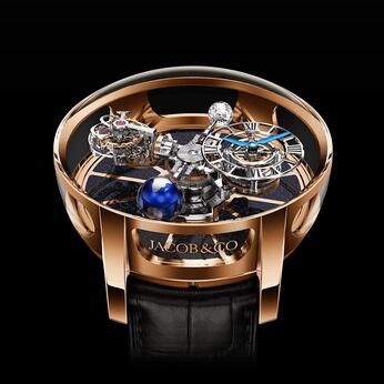 Jacob & Co Astronomia Tourbillon Rose Gold AT10040ACSDA Replica Watch