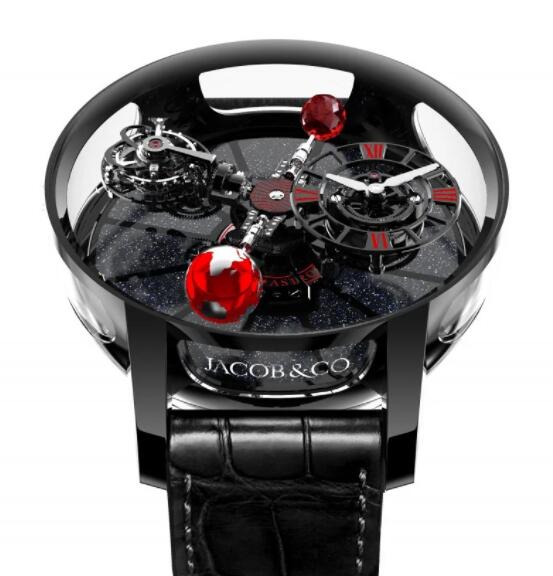 Jacob & Co Astronomia Black Ceramic Replica Watch AT10095KRSRB