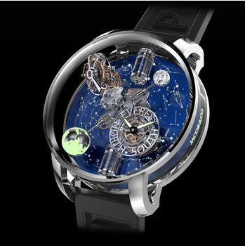 Jacob & Co Astronomia Everest White Gold Replica Watch AT11230AAAAABRUA