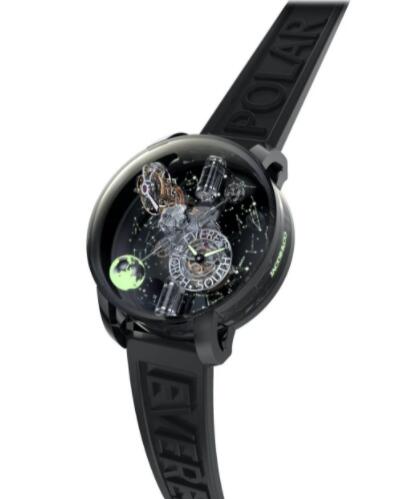 Jacob & Co Astronomia Everest Black Gold Replica Watch AT11231AAAAABRUA
