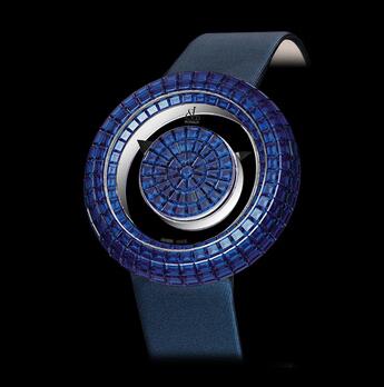 Jacob & Co Brilliant Mystery Baguette All Blue Sapphires 