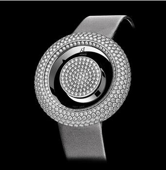Jacob & Co Brilliant Mystery Pave Diamonds White Gold 