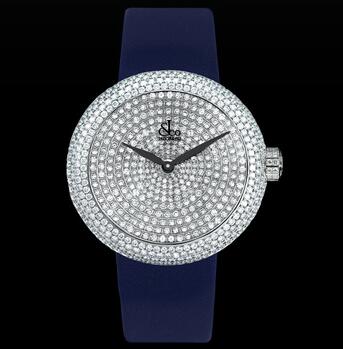 Jacob & Co Brilliant Pave 44mm Replica Watch BQ03010RHRDA