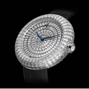 Jacob & Co Brilliant Full Baguette Diamonds Replica Watch BQ53230BDBDA