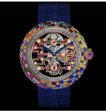 Jacob & Co Brilliant Art Deco Arlequino Replica Watch BT54540HXBDA