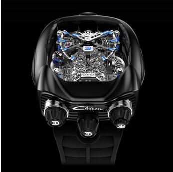 Jacob & Co Bugatti Chiron Tourbillon Replica Watch BU20021AEABABRUA
