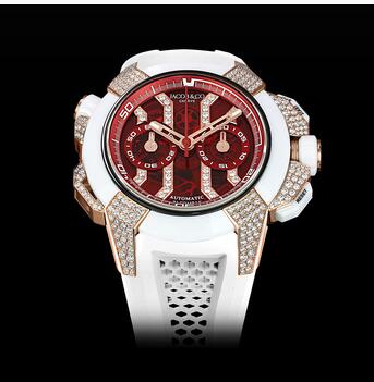 Jacob & Co Epic X Chrono Pave Replica Watch EC41242RWRRF