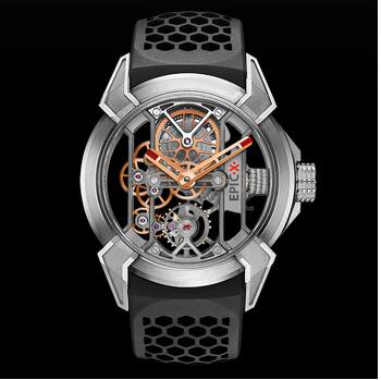 Replica Jacob & Co Epic X Titanium 5N Color Gears Watch EX10020NSOXA