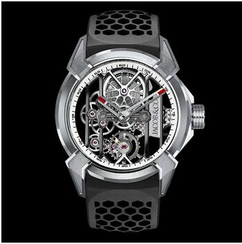 Replica Jacob & Co Epic X Titanium White Neoralithe Inner Ring Watch EX10020PSWBA