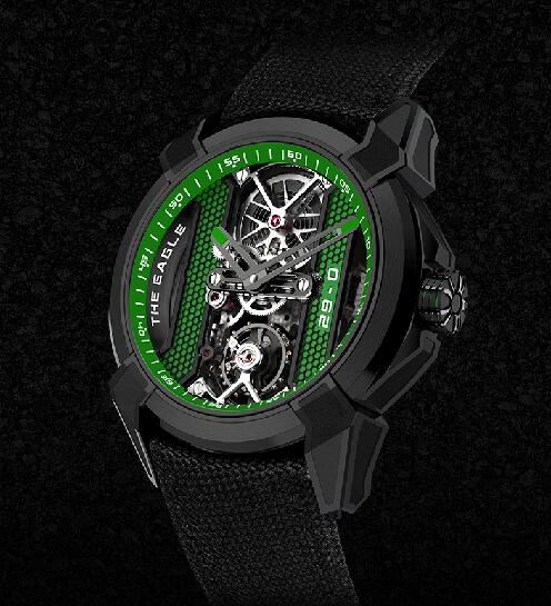 Jacob & Co Epic X Titanium Khabib Replica Watch EX10021AAAAA