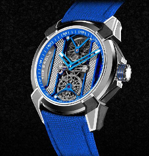 Jacob & Co Epic X Tourbillon Khabib Replica Watch EX10120AAAAA