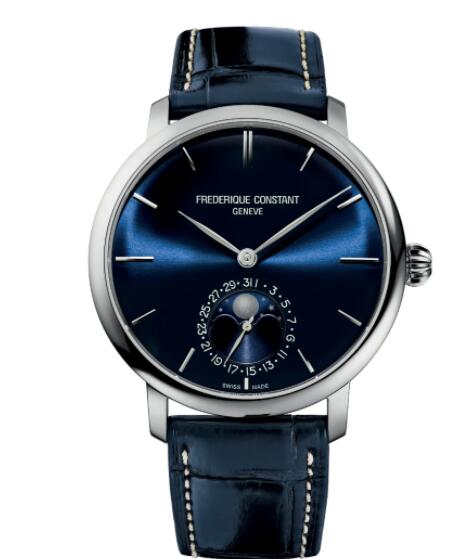 Frederique Constant Slimline Moonphase Manufacture Replica Watch FC 705N4S6