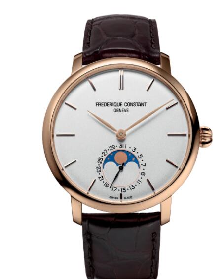 Frederique Constant Slimline Moonphase Manufacture Replica Watch FC 705V4S4