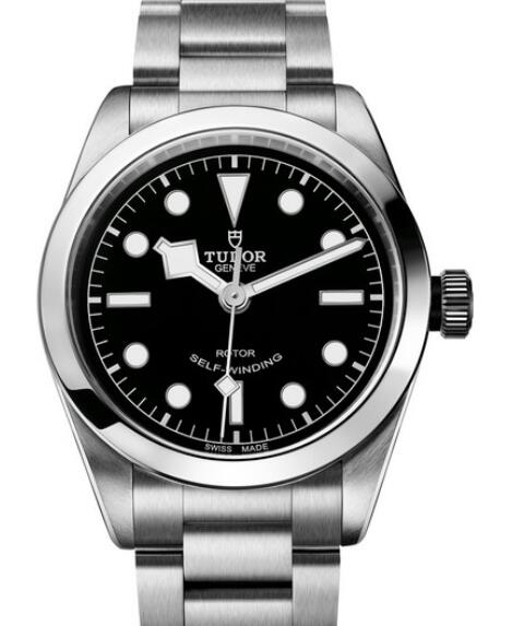 Replica Tudor women watch Heritage Black Bay 36 M79500 0001 Steel