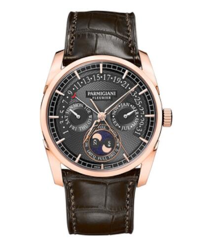 Parmigiani Tonda ANNUAL CALENDAR SLATE Replica Watch PFC272 1000201 HA1242