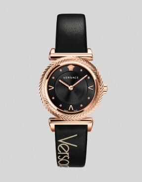 Cheap Versace Watches Price Review V Motif Vintage Logo Watch Replica sale for Women PVERE008 P0018