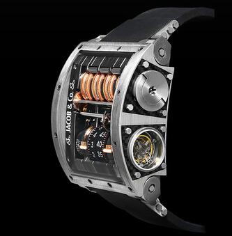 Jacob & Co Quenttin Tourbillon QT10020NSAAA Replica Watch