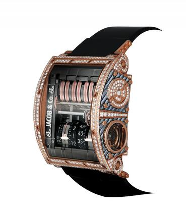 Jacob & Co Quenttin Tourbillon Pave QUENRGG Replica Watch