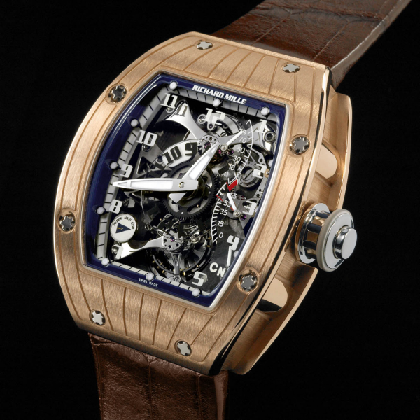 Replica Richard Mille RM 015 RG Perini Navi 5150491 Tourbillon V2 Dual Time Marine Watch