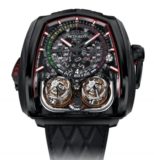 Jacob & Co Twin Turbo Furious Replica Watch TT20021NSNKA