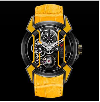 Replica Jacob & Co Epic X Racing Black Titanium Watch X10021YRPYA