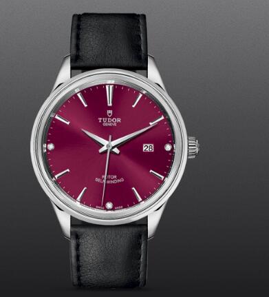 Replica Tudor Style Swiss Watch 41MM steel case diamond set dial m12700 0016