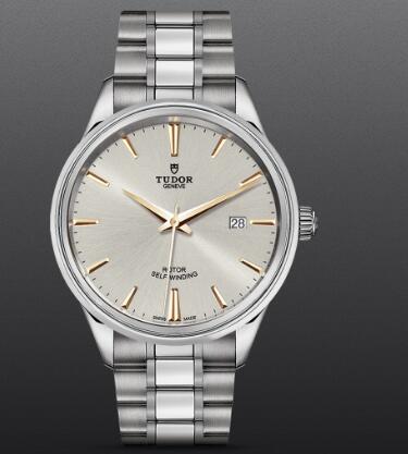 Replica Tudor Style Swiss Watch 41MM steel case silver dial m12700 0017