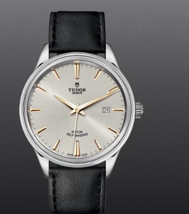 Replica Tudor Style Swiss Watch 41MM steel case silver dial m12700 0018