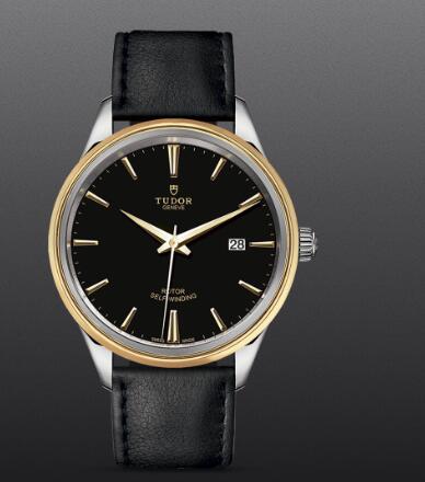 Replica Tudor Style Swiss Watch 41MM Steel Case steel and yellow gold bezel m12703 0009