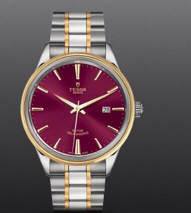 Replica Tudor Style Swiss Watch 41mm steel case steel and yellow gold bezel m12703 0013
